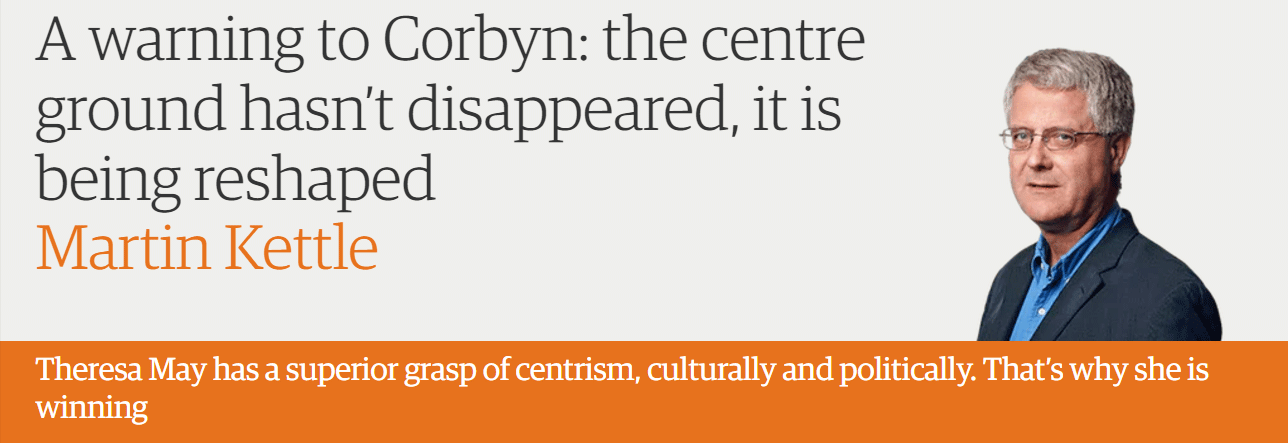 A warning to Corbyn: the centre ground hasn’t disappeared, it is being reshaped