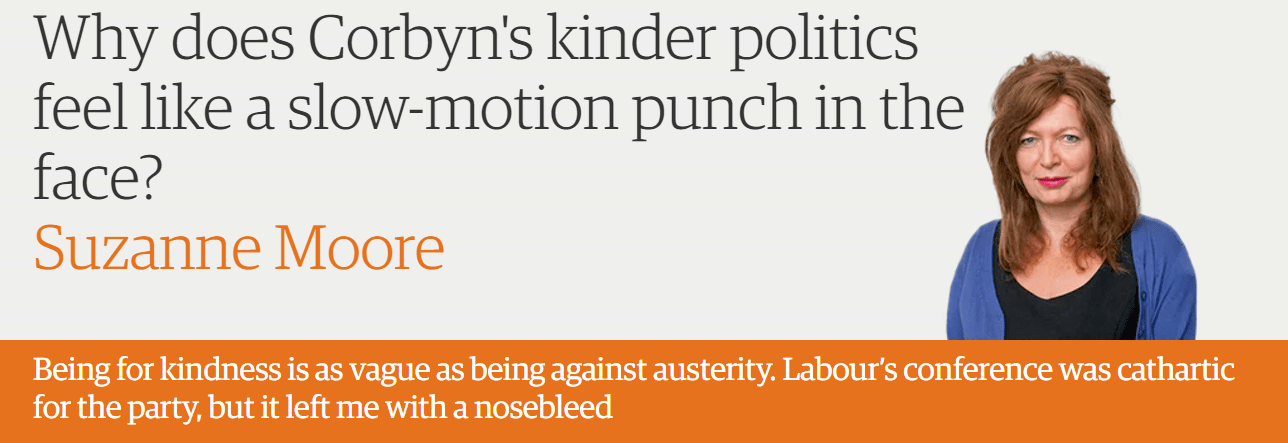 Why does Corbyn's kinder politics feel like a slow-motion punch in the face?