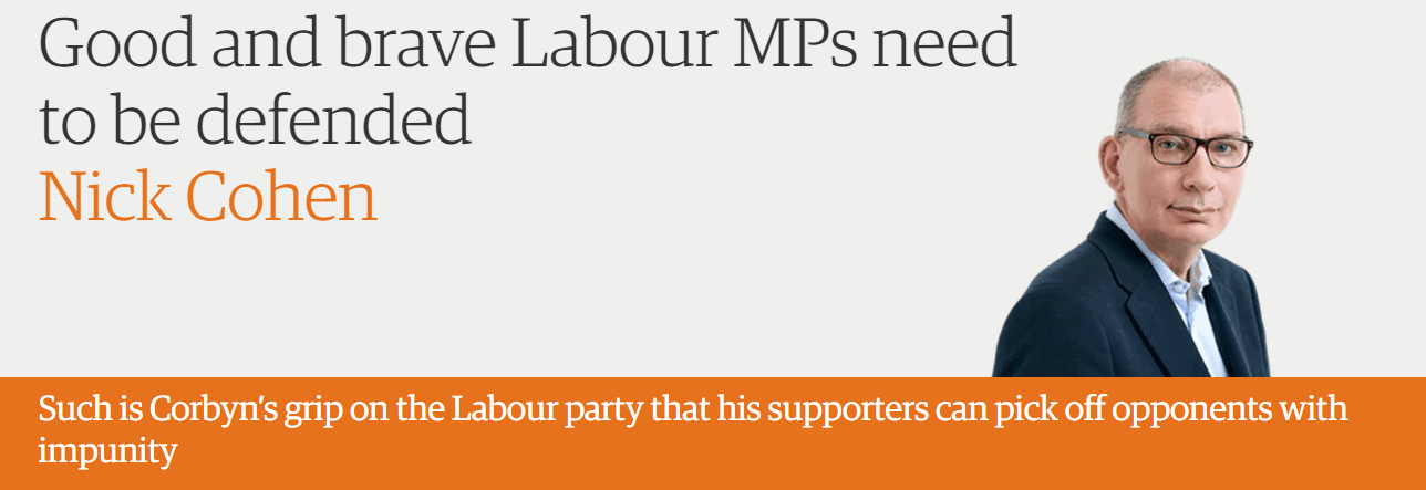 Good and brave Labour MPs need to be defended